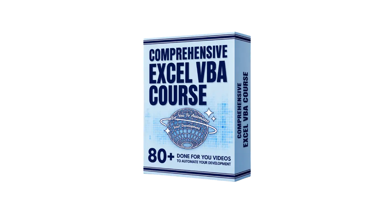 comprehensive excel vba course